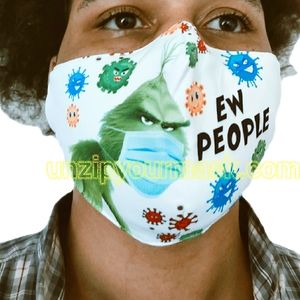 EW People Grinch Face Mask